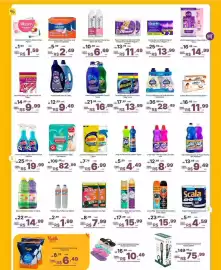 Encarte Super Lagoa Página 3: Desodorante Aerosol Monange 48h Tipos €6,69, Fralda pampers pants giga €82,99