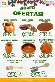 Folleto Guajardo Página 13: Plato de barro redondo grande €49,99, Barro plato grande €45,99