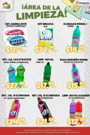 Folleto Guajardo Página 2: Spak det. liq. lavatrastes €27,99, Royal Cleaner €12,99