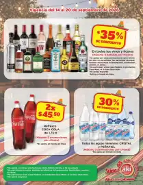 Folleto Super Aki semana 38 Página 2: Penafiel cristal, Coca Cola €45,50