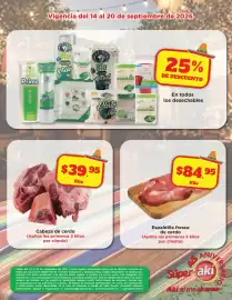 Folleto Super Aki semana 38 Página 4: Espaldilla fresca de cerdo €84,95, Cabeza de cerdo €39,95