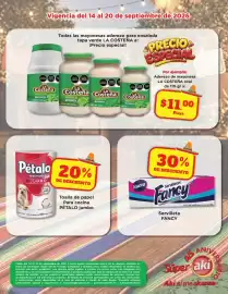 Folleto Super Aki semana 38 Página 7: La Costeña aderezo de mayonesa €11,00, Fancy servilletas