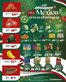 Folleto Alsuper Página 1: Chile Jalapeño €36,90, Elote Amarillo €49,90