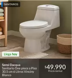 Catálogo Constructor Sodimac Página 10: Sensi dacqua sanitario one piece a piso €49.990,00