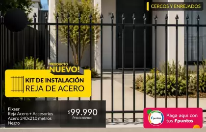 Catálogo Constructor Sodimac Página 9: Rejla acero + accesorios zero azucar0 €99.990,00