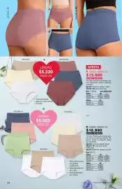 Catálogo Leonisa Página 22: Calzon clasico x3 €16.990,00