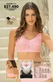 Catálogo Leonisa Página 53: Softín de máximo cabinimiento €27.490,00, Sosten por mas cubrimiento y soporte €27.490,00