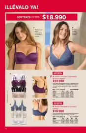 Catálogo Leonisa Página 72: Softón triangular en encaje y tela lisa €18.990,00
