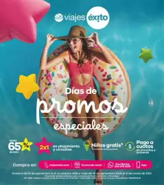 Catálogo Viajes Éxito Página 1