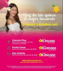Catálogo Viajes Éxito Página 20