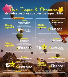 Catálogo Viajes Éxito Página 22