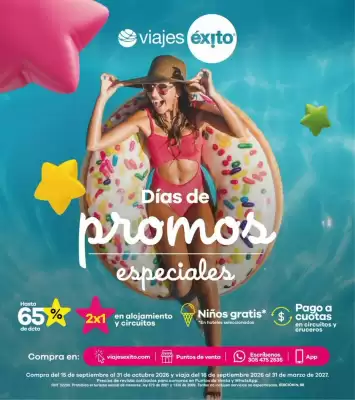 Viajes Éxito (válido hasta 2-11)