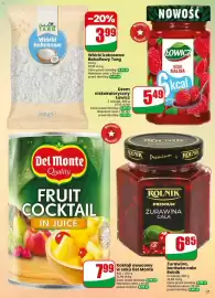 Dino gazetka tydzień 38 Strona 21: Dżem niskokaloryczny Łowicz €5,49, Wiórki kokosowe Bakaliowy Targ €3,99