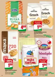 Dino gazetka tydzień 38 Strona 22: Bułka tarta Melvit €4,89, Groch połówki łuskany Kuchnia Smaku €1,35