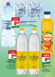 Dino gazetka tydzień 38 Strona 3: Sok pomarańczowy Hortex €4,99, Woda źródlana niegazowana Primavera €0,99
