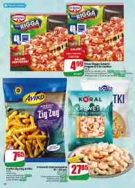 Dino gazetka tydzień 38 Strona 30: Frytki Zig Zag Aviko €7,65, Pizza Rigga Salami Pepperoni Dr.Oetker €4,99