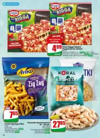 Dino gazetka tydzień 38 Strona 30: Frytki Zig Zag Aviko €7,65, Pizza Rigga Salami Pepperoni Dr.Oetker €4,99