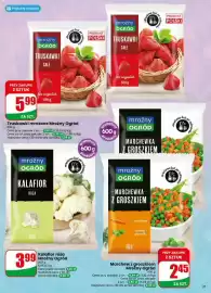 Dino gazetka tydzień 38 Strona 31: Marchew z groszkiem Mroźny Ogród €2,45, Kalafior róża Mroźny Ogród €3,99