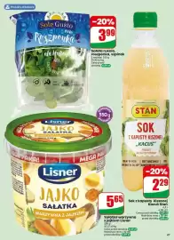 Dino gazetka tydzień 38 Strona 47: Sałatka warzywna z jajkiem Lisner €5,65, Sałata rukola Sole Gusto €3,99