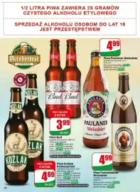 Dino gazetka tydzień 38 Strona 48: Piwo Bud €3,99, Piwo Paulaner Weissbier €4,99