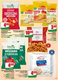 Dino gazetka tydzień 38 Strona 53: Chipsy kukurydziane Sonko €3,49, Nerkowce prażone o smaku BBQ Itac €10,99