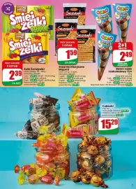 Dino gazetka tydzień 38 Strona 7: Cukierki Krówka mleczna €15,29, Baton rożek czekoladowy Tim Ozmo €2,49