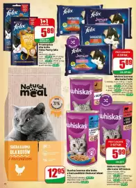 Dino gazetka tydzień 38 Strona 72: Sucha karma dla kota z kurczakiem Natural Meal €12,95