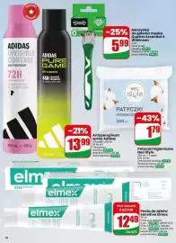 Dino gazetka tydzień 38 Strona 76: Patyczki higieniczne Neo Style €1,79, Pasta do zębów Sensitive Elmex €12,49