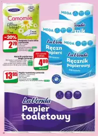 Dino gazetka tydzień 38 Strona 78: Papier toaletowy LaVenda €13,95, Ręcznik papierowy Mega LaVenda €4,89