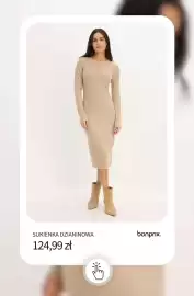 BonPrix katalog tydzień 38 Strona 9: Sukienka dzianinowa Bonprix €124,99