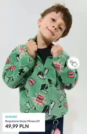 Sinsay gazetka tydzień 38 Strona 10: Rozpinana bluza Minecraft €49,99