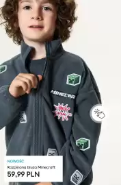 Sinsay gazetka tydzień 38 Strona 21: Rozpinana bluza Minecraft €59,99