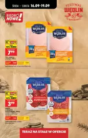 Biedronka gazetka Strona 5: Filet maślany z indyka Kraina Wędlin €7,99, Salami w posypce cebulowej Kraina Wędlin €3,99