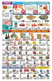 Karns weekly ad week 38 Page 2: Extra jumbo shrimp €7,99, Lump Crabmeat €15,00
