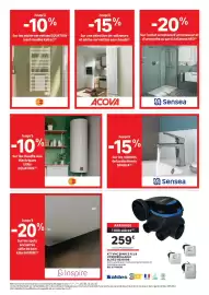 Catalogue Leroy Merlin page 2: SENSEA robinets de lavabo Remix, Utilis EQUATION chauffe-eau électrique