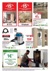 Catalogue Leroy Merlin page 3: KIT DRESSING TORINO €159,00, DEXTER Aspirateur de cendres €39,90