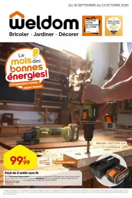 Catalogue Weldom (valable jusqu'au 13-10)