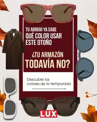 Ópticas Lux (válido hasta 30-09)
