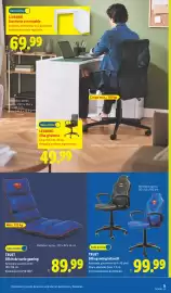 Catálogo Lidl semana 39 Página 5: Trust sillón de suelo gaming €89,99, Trust silla gaming infantil €99,99