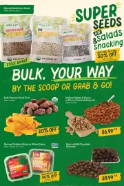 Sprouts Farmers Market weekly ad week 38 Page 10: Dark or Milk Chocolate Almonds €9,99