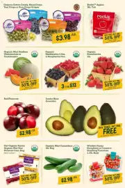 Sprouts Farmers Market weekly ad week 38 Page 5: Jumbo Hass Avocados, Organic Strawberries