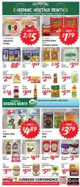 Rouses weekly ad week 38 Page 7: La Banderita Tostadas €5,00, LaCostena Beans or LaCostena Chipotles €1,79