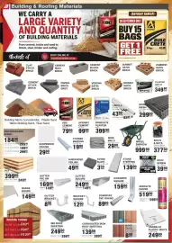 Build It catalogue Page 2: REX FASTENERS ROOFING SCREWS €39,90, CORRUGATED IRON ROOF SHEETING €139,90