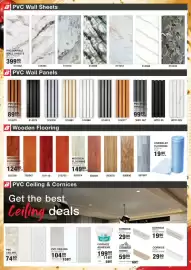 Build It catalogue Page 6: PVC CEILING €104,90, PVC CEILING €74,90