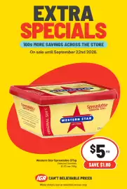 IGA catalogue week 38 Page 2: Western Star Spreadable Selected Varieties €5,00