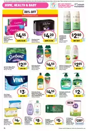 IGA catalogue week 38 Page 47: Carefree Flexia Regular or Super Tampons 16 Pack €4,55, Sorbent Silky White Tissues €2,20