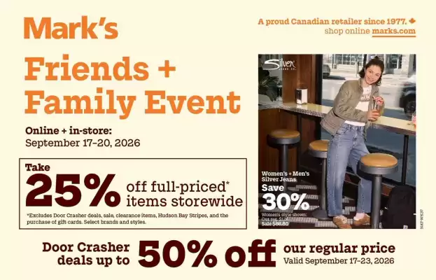 Mark's (valid until 24-09)