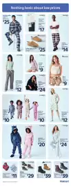 Walmart flyer week 38 Page 13: Canadiana adults' suede slippers €25,00, George notched-collar sleep set €24,00