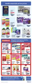 Walmart flyer week 38 Page 15: Equate high protein meal replacement shakes €10,97, Halls lozenges €8,38