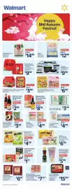 Walmart flyer week 38 Page 5: Searay Basa fillets or steaks €4,98, Samyang Buldak spicy ramen €6,98